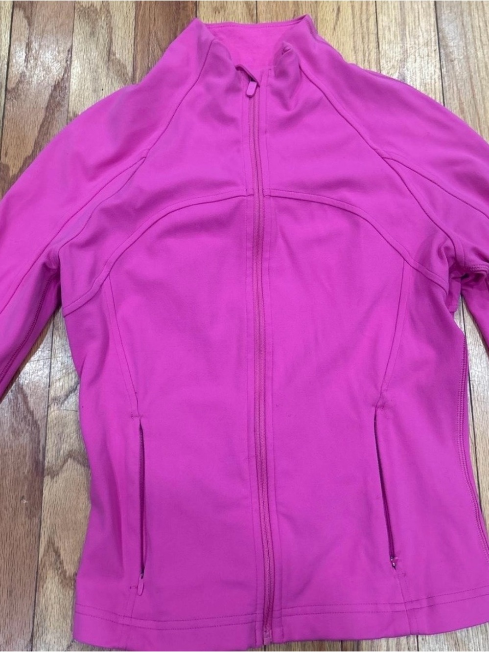 lululemon athletica Hot Pink Full-Zip Utility Jacket